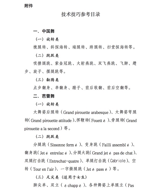 2024年甘肅省普通高等學(xué)校招生舞蹈學(xué)類專業(yè)統(tǒng)一考試說明